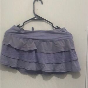Lululemon Lavender Layered skirt